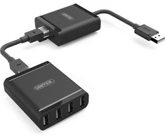 UNITEK Y-2516 Unitek USB plėtinys per IP 4xUSB, Y-2516