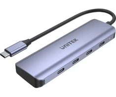 UNITEK H1107K Hub USB-C 4xUSB 3.1 Gen1 5Gbps