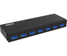 USB Adapteris - Unitek 7x USB 3.2 Gen 1 (3.1 Gen 1) Type-A