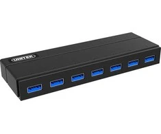 USB Adapteris - Unitek 7x USB 3.2 Gen 1 (3.1 Gen 1) Type-A