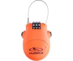Hudora Kabelio užraktas Oranžinis užraktas