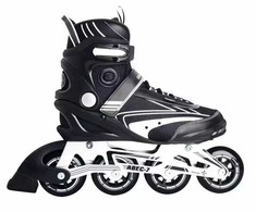 Hudora Promotion! MUUWMI roller skates SIZE 43 Juodas/Baltas AU 443
