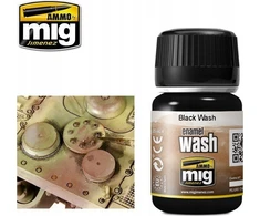 AMMO by MIG Jimenez AMMO by MIG Juodas Wash sendinimo skystis modeliams 35 ml (A.MIG-1011)