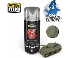 AMMO by MIG Jimenez Titans Hobby akrilinis matinis gruntas U.S. Olive Drab, aerozolinis 400 ml