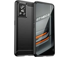 Hurtel Carbon dėklas skirtas Realme GT Neo 3, juodas