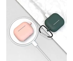 Hurtel dėklas D apsauginis dėklas, skirtas „AirPods 3“, juodas