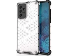 Hurtel Honeycomb dėklas skirtas Samsung Galaxy A73, skaidrus