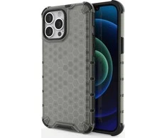 Hurtel Honeycomb dėklas skirtas iPhone 13 Pro Max, juodas