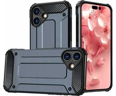 Hurtel Hybrid Armor Apple iPhone 16 – dėklas teleofnui mėlynos spalvos