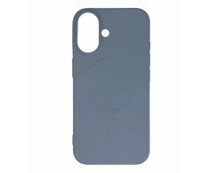 Hurtel Liquid Silikoninis dėklas su MagSafe skirtas Apple iPhone 16e – light mėlynos spalvos