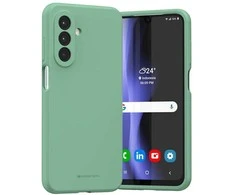 Dėklas Mercury Silicone Samsung A26 žalios spalvos/žalias