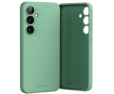 Dėklas Mercury Silikoninis dėklas Samsung A165 A16 4G/A166 A16 5G tamsiai žalias