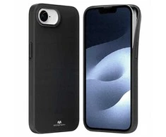Dėklas Mercury Soft Apple iPhone 16e / 17e juodos spalvos