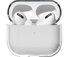 Hurtel AirPods 2 / AirPods 1 rigid, strong, skaidrus ausinių dėklas
