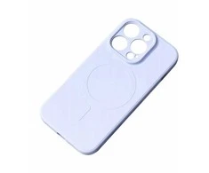 Hurtel Silikoninis dėklas su MagSafe skirtas Samsung Galaxy A36 5G – mėlynos spalvos