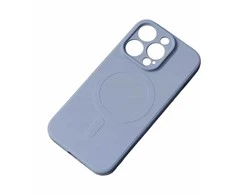 Hurtel Samsung Galaxy S25 Edge Silikoninis dėklas su MagSafe – Gray