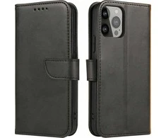 Hurtel atverčiamas Wallet Sony Xperia 1 V Magnet - dėklas telefonui juodos spalvos