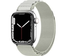 Hurtel Dirželis ze stalową sprzączką Alpine do Apple Watch 38 / 40 / 41 mm sidabrinė