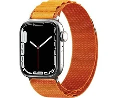 Hurtel Dirželis ze stalową sprzączką Alpine do Apple Watch 38 / 40 / 41 mm oranžinė