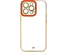 Hurtel Fashion dėklas skirtas Apple iPhone 12 Pro Max, auksinis/raudonas