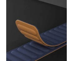 Dėklas Hurtel Magnetic apyrankė laikrodžiui Apple Watch 7 7/8/9 45mm Magnetic Wristband Bracelet Bracelet raudonos spalvos