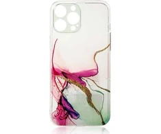 Hurtel Marble dėklas skirtas iPhone 12 Pro Max, mėtų