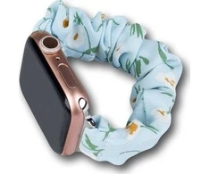 Dėklas Hurtel Apyrankė laikrodžiui Apple Watch 7/6/5/4/3/2 / SE (41/40 / 38mm) strap bracelet bracelet with elastic mėlynos spalvos