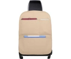 „Hurtel“ automobilio organizatorius sėdynės atlošui, sėdynės užvalkalas, smėlio spalva