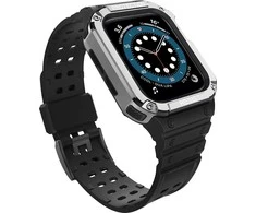 Išmaniojo laikrodžio Apple SE/7 silikoninis Hurtel dirželis, Juodos spalvos, 38/40/41mm