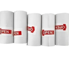 Hurtel HURC10N5 Rolls for Thermal Spausdintuvas with Camera HURC10 – baltos spalvos (5 vnt.)