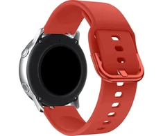 Hurtel Silicone Strap TYS opaska do smartwatcha zegarka uniwersalna 20mm raudona