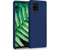 Hurtel silikoninis dėklas skirtas Samsung Galaxy A42 5G, mėlynas