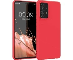 Hurtel silikoninis dėklas skirtas Samsung Galaxy A22 4G, raudonas