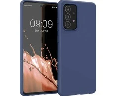 Hurtel silikoninis dėklas skirtas Samsung Galaxy A03s, mėlynas