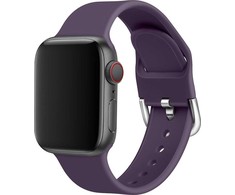 Hurtel silikoninis dirželis Apple Watch 2-9/SE 38/40/41mm silikoninis dirželis APS raudonas