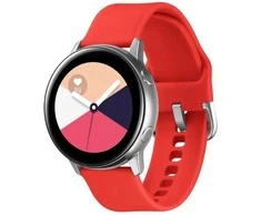 Telcon SILICONE BAND FOR Išmanusis laikrodis 20MM UNIVERSAL Raudonas