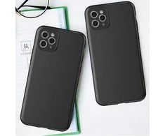 Hurtel Soft Oppo A78 5G thin silikoninis dėklas telefonui juodos spalvos