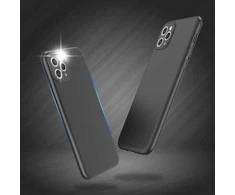 Hurtel Soft Oppo A78 5G thin silikoninis dėklas telefonui juodos spalvos