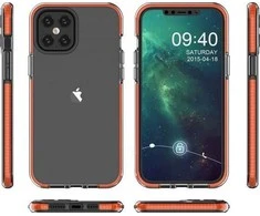 Dėklas Rožinė VERGE CASE GEL IPHONE 12 PRO MAX Rožinis