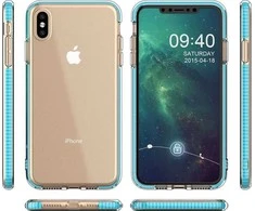 Dėklas VERGE CASE GEL IPHONE XS MAX Juodas