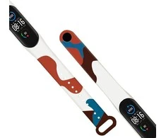 Hurtel Apyrankė Moro Xiaomi Mi Band 6 / Mi Band 5 silikoninė Apyrankė Camo Watch Bracelet