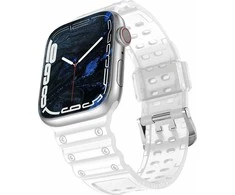 Hurtel Apyrankė Triple Protection Apple Watch SE, 9, 8, 7, 6, 5, 4, 3, 2, 1 (41, 40, 38 mm) skaidri