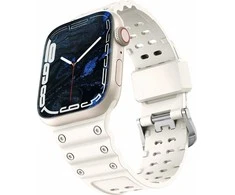 Hurtel Apyrankė Triple Protection Apple Watch SE, 9, 8, 7, 6, 5, 4, 3, 2, 1 (41, 40, 38 mm) gelsva