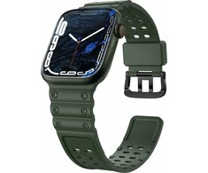 Hurtel Apyrankė Triple Protection Apple Watch SE, 9, 8, 7, 6, 5, 4, 3, 2, 1 (41, 40, 38 mm) žalios spalvos