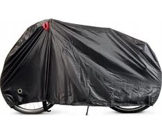 Hurtel Atsparus vandeniui bike cover dydis S - juodas