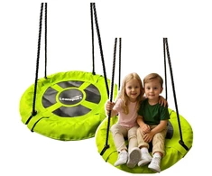 Lean Sport Vaikiškos sūpynės Leansport Gandralizdis, 60 cm, žalia
