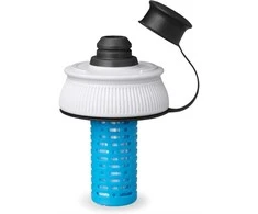 Hydrapak Atsiskiriantis + filtro dangtelis, pilkas / HP mėlynas