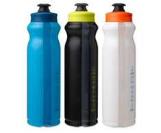 Gertuvė HydraPak Tempo Bottle 3-Pack 400ml, Mėlyna/ Baltas/ Juodas
