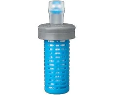 Hydrapak Ultraflask + filtro dangtelis, pilkas / HP mėlynas
