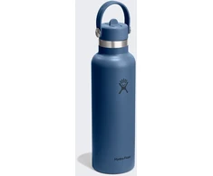 Buteliukas termiczna Hydro Flask 21 Oz Standard Flex Straw Cap (621 ml) - harbor mėlynas